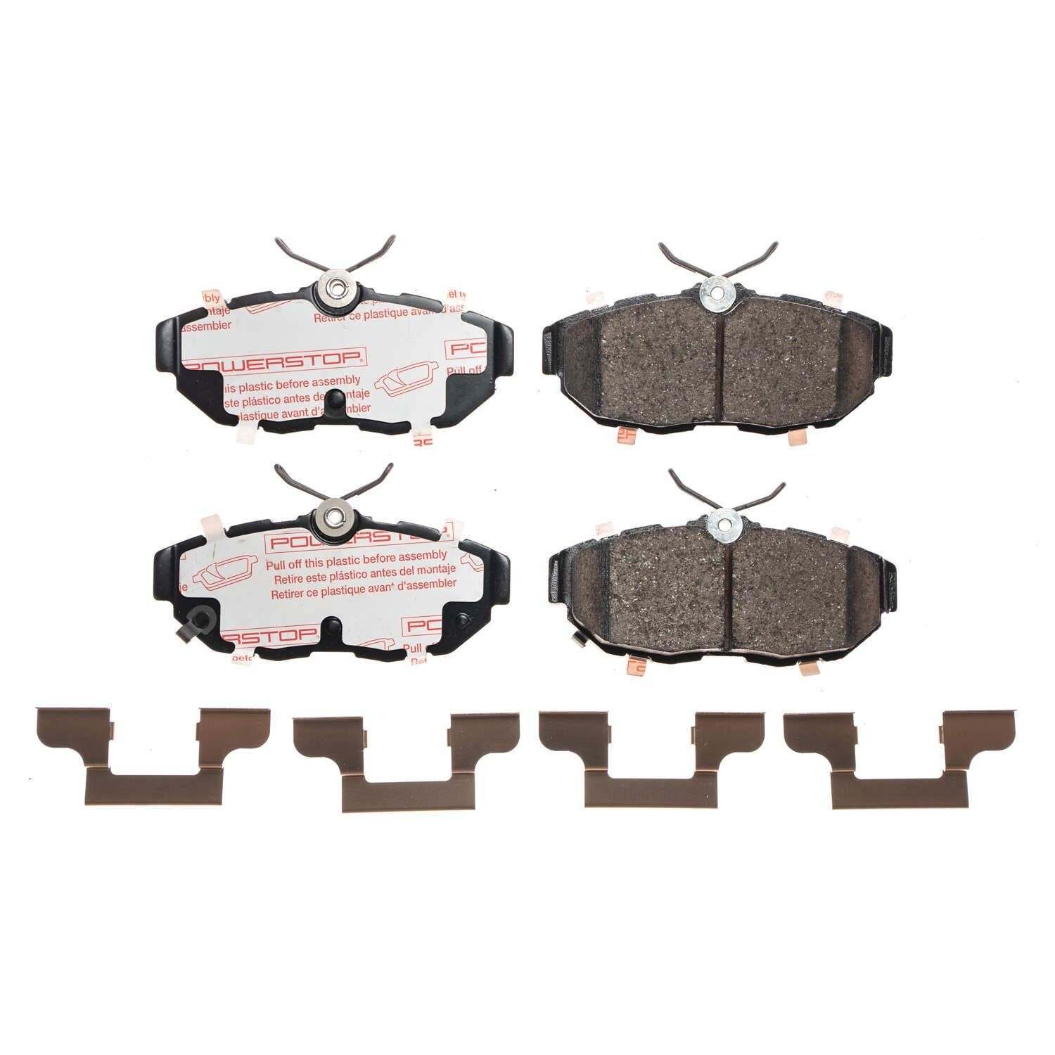 powerstop disc brake pad set  frsport nxt-1465