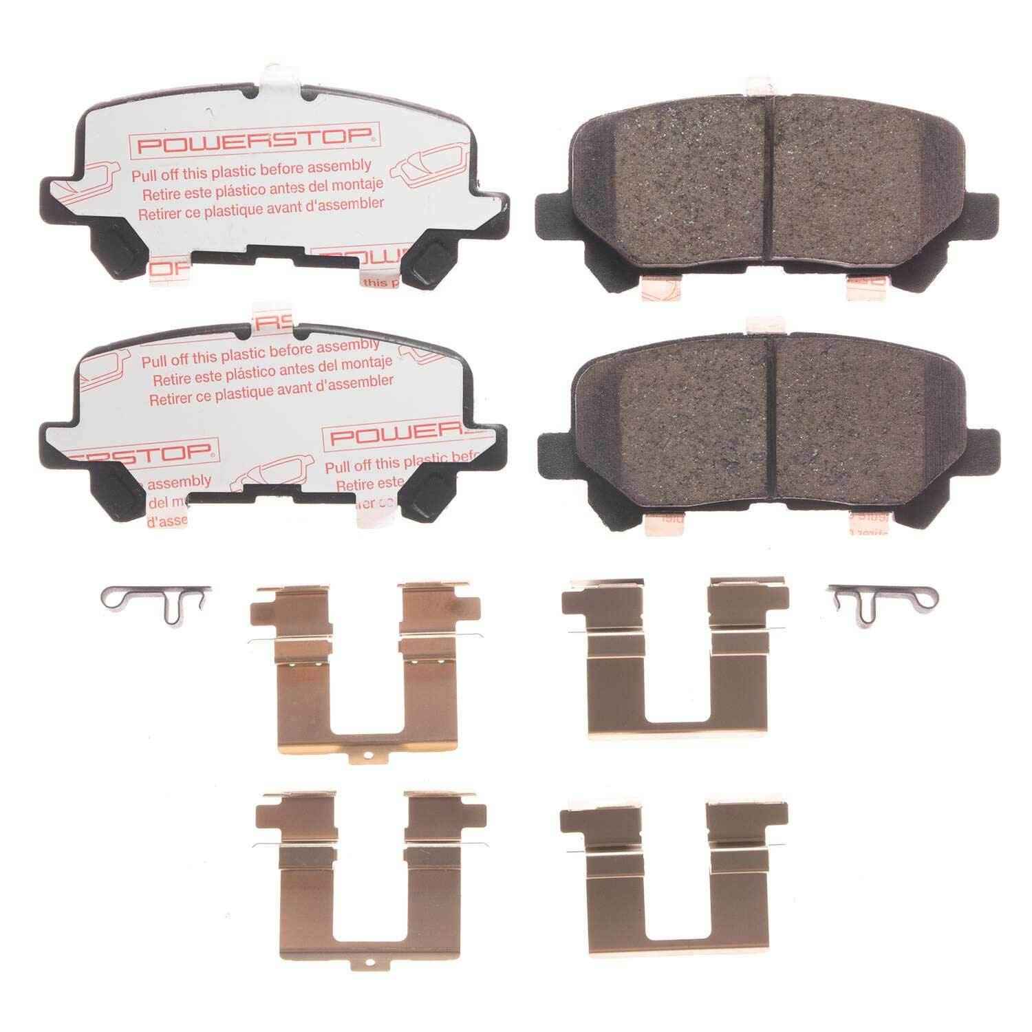 powerstop disc brake pad set  frsport nxt-1585