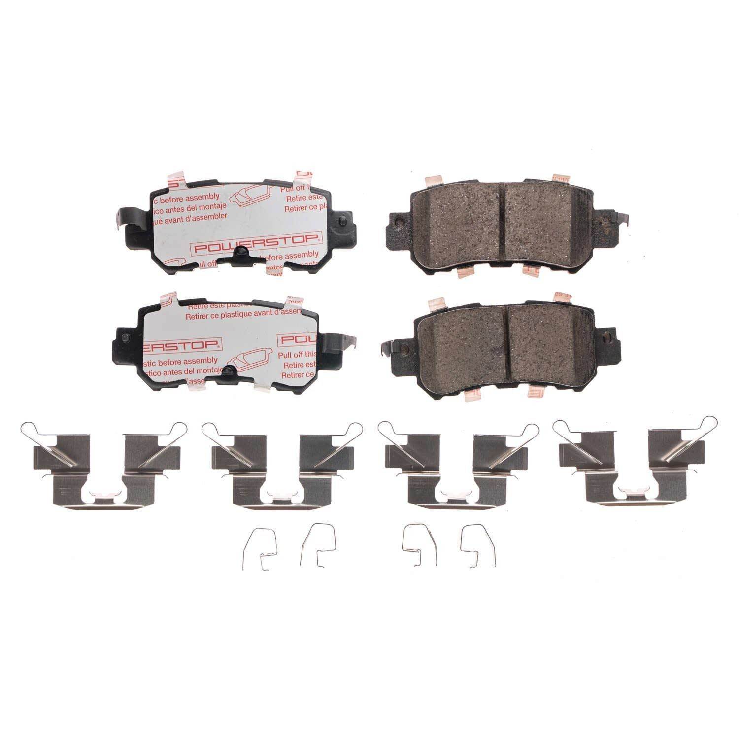 powerstop disc brake pad set  frsport nxt-1624