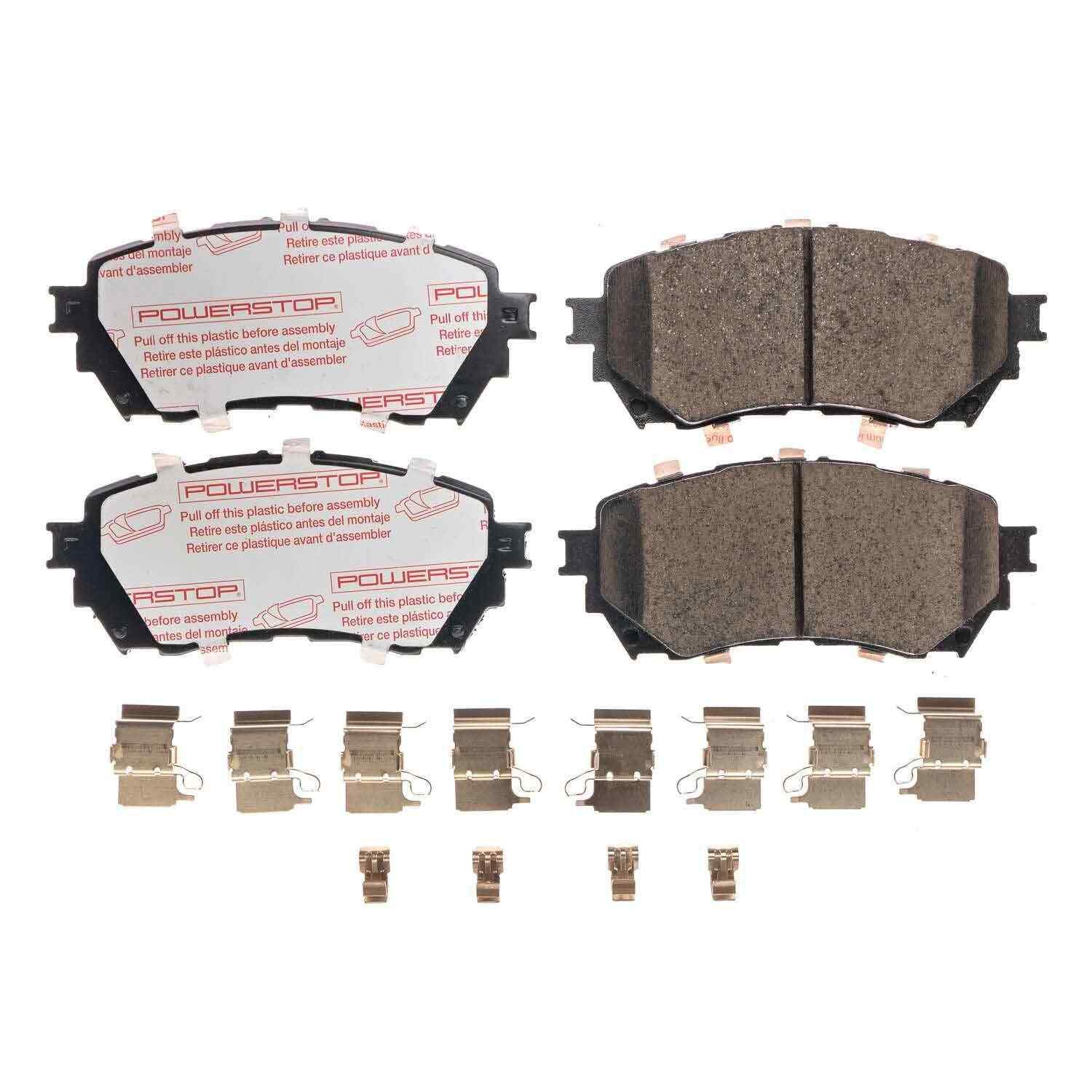 powerstop disc brake pad set  frsport nxt-1711