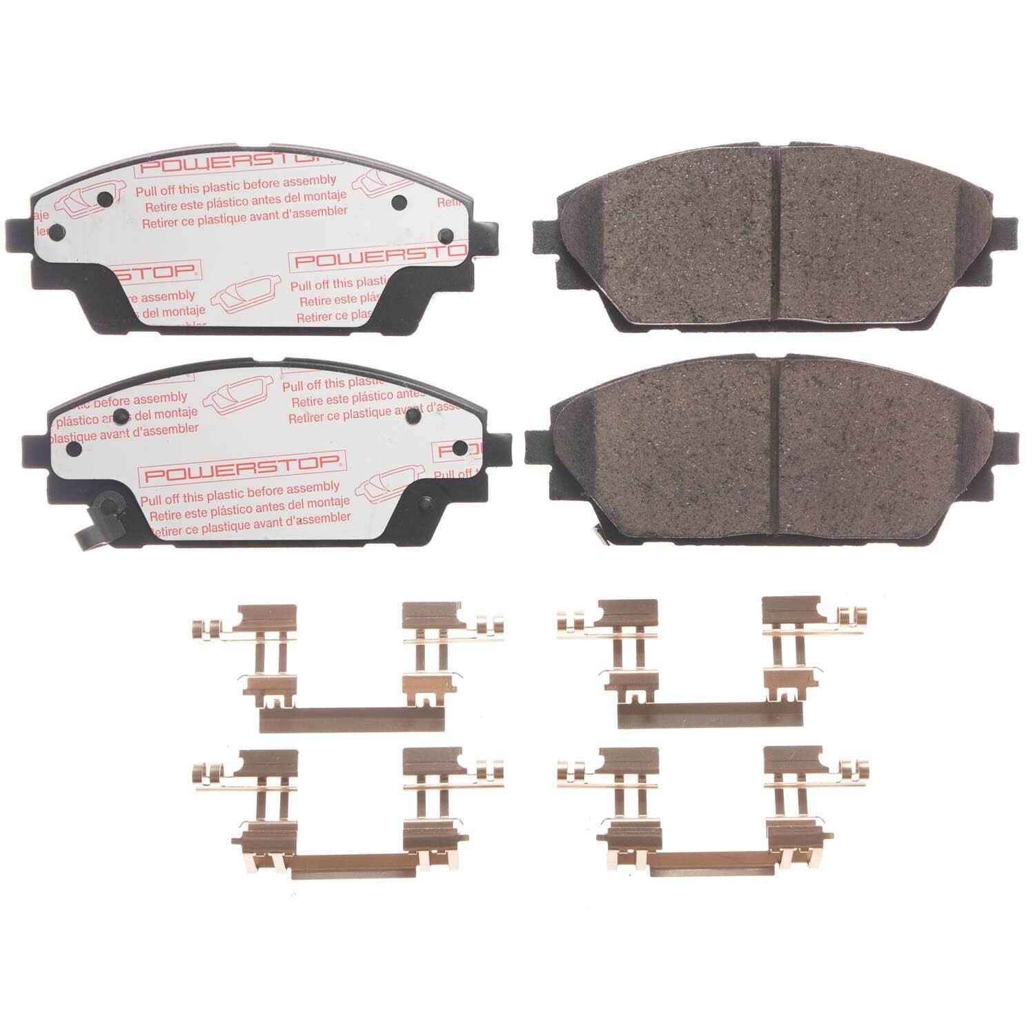 powerstop disc brake pad set  frsport nxt-1728