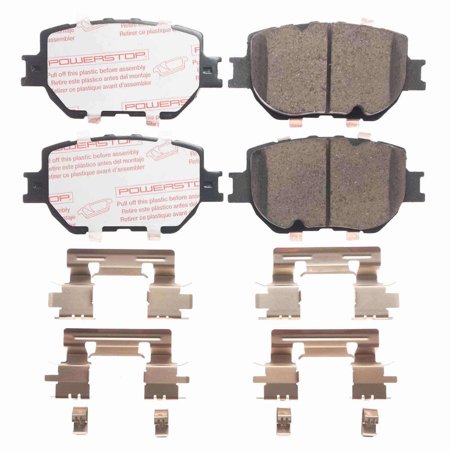 powerstop disc brake pad set  frsport nxt-1733