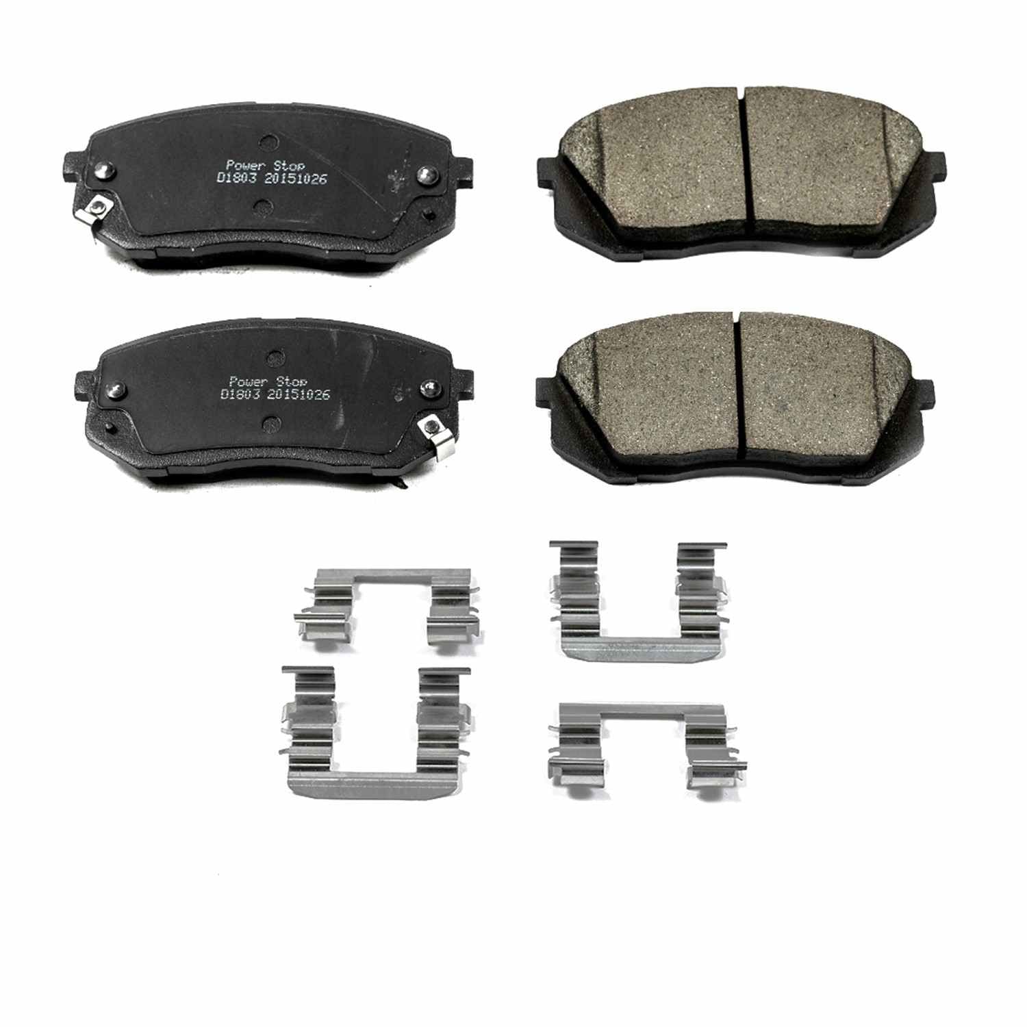 powerstop disc brake pad set  frsport nxt-1803