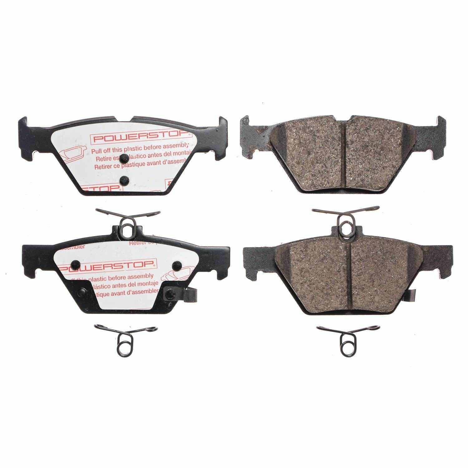 powerstop disc brake pad set  frsport nxt-1808