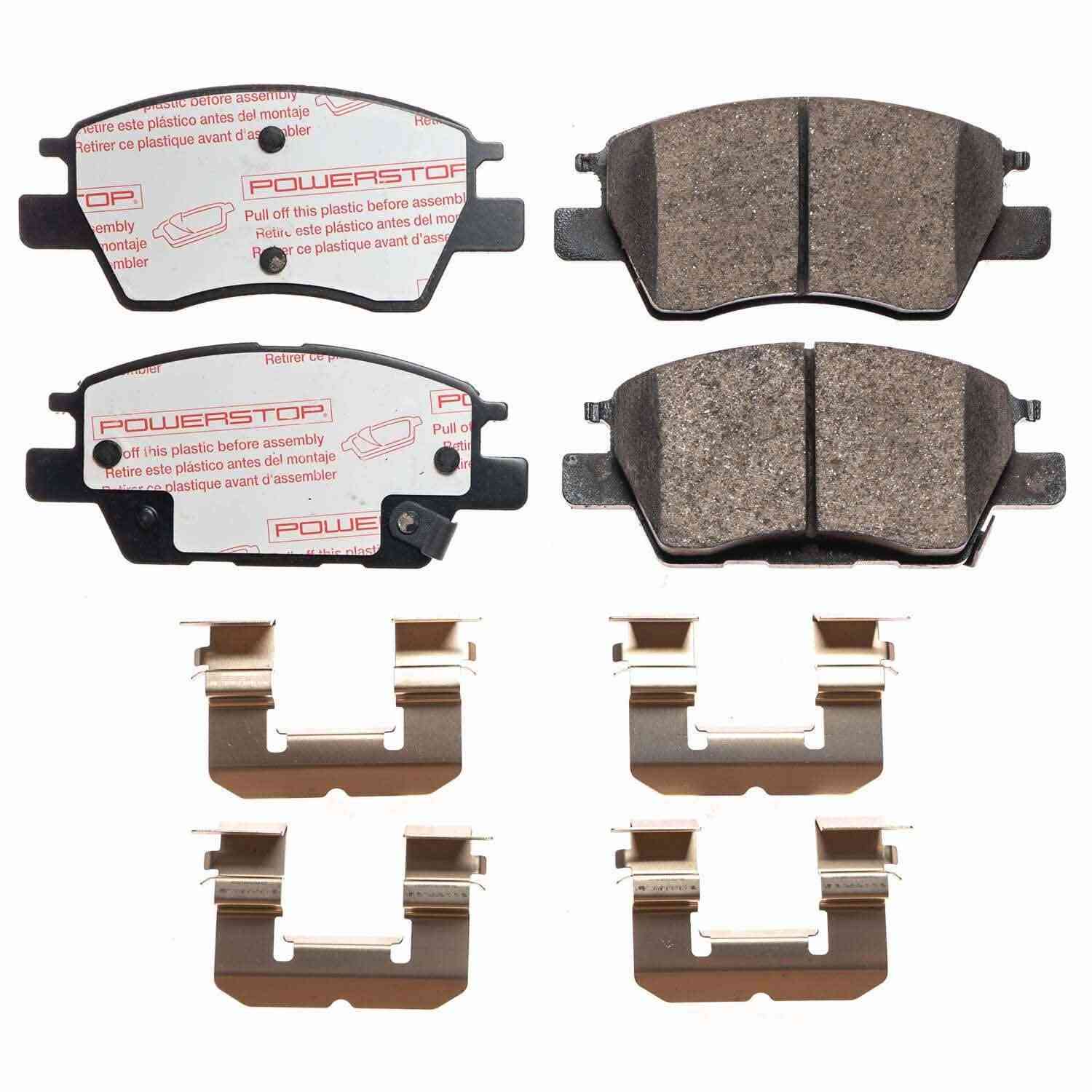 powerstop disc brake pad set  frsport nxt-1844