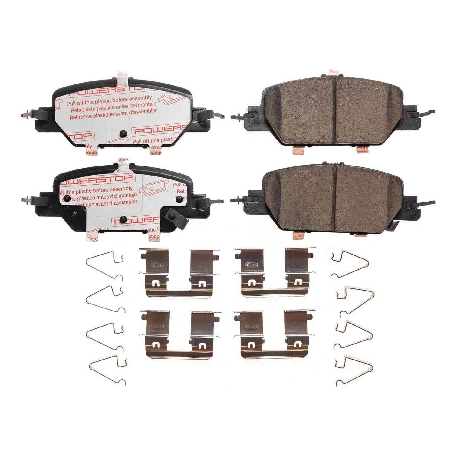 powerstop disc brake pad set  frsport nxt-2037