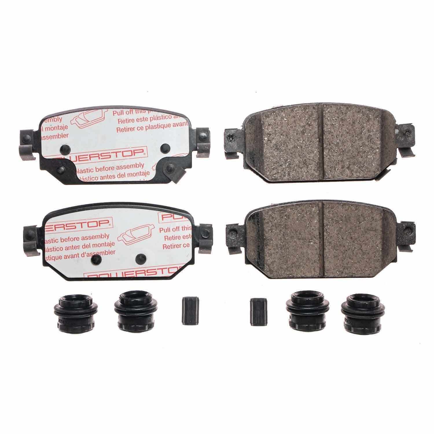 powerstop disc brake pad set  frsport nxt-2042