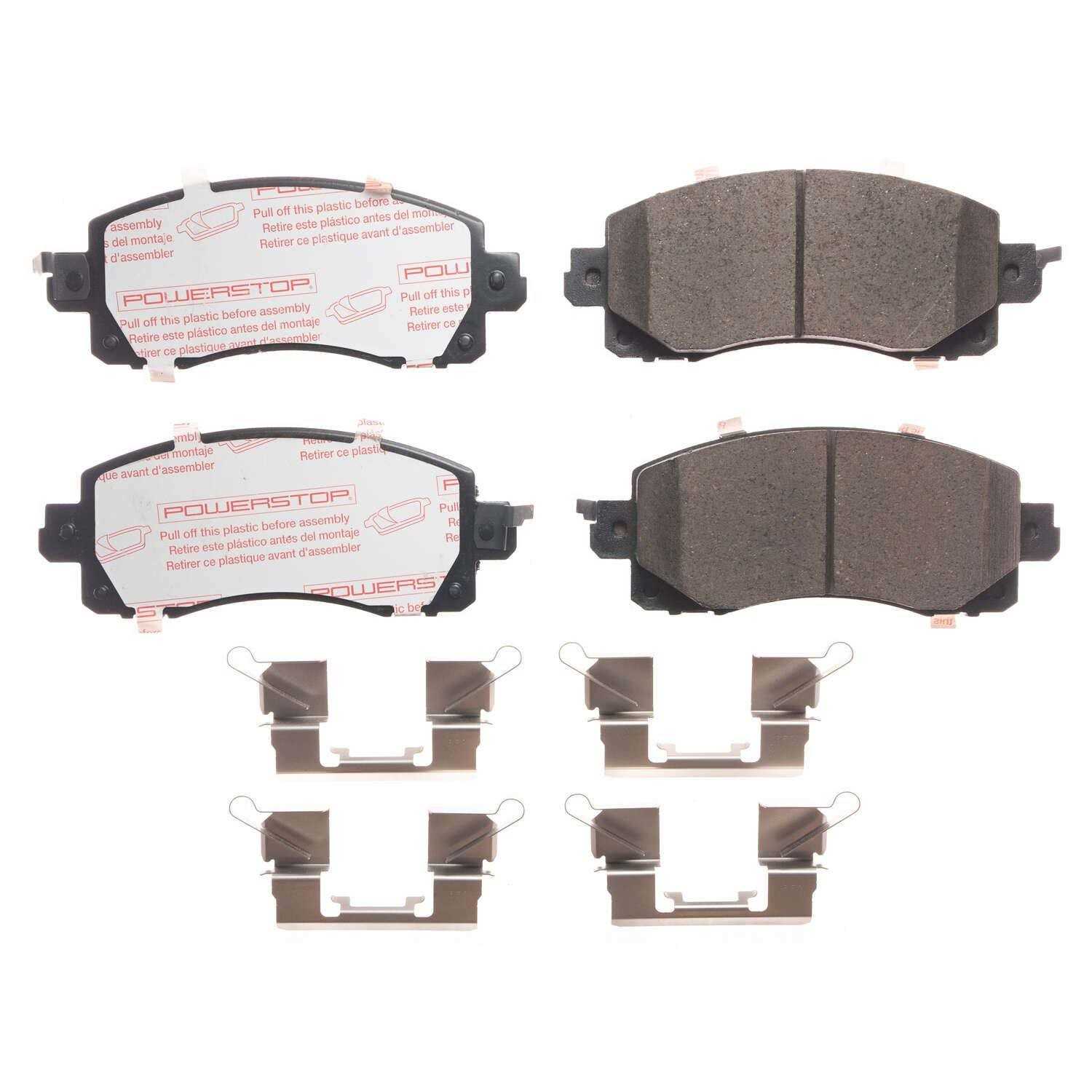 powerstop disc brake pad set  frsport nxt-2045