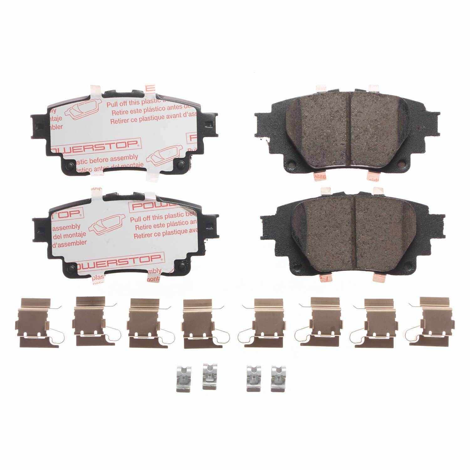 powerstop disc brake pad set  frsport nxt-2183