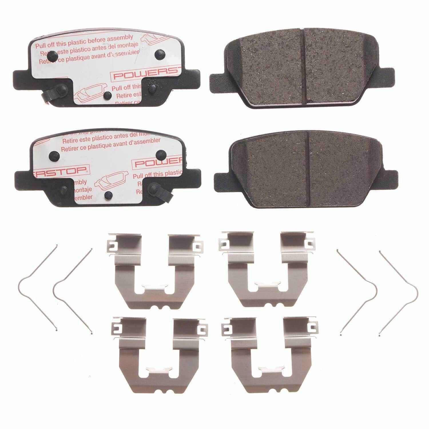 powerstop disc brake pad set  frsport nxt-2199