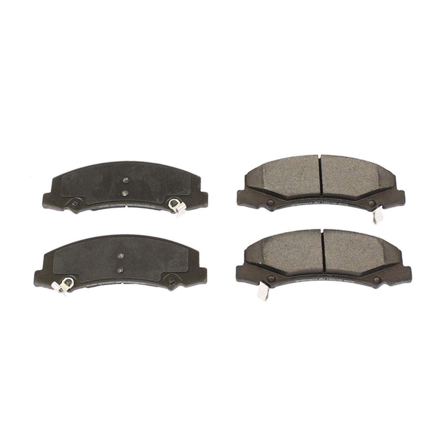 PowerStop Disc Brake Pad Set  top view frsport PM18-1159