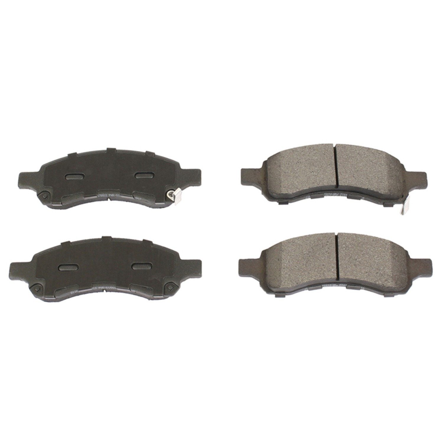 PowerStop Disc Brake Pad Set  top view frsport PM18-1169