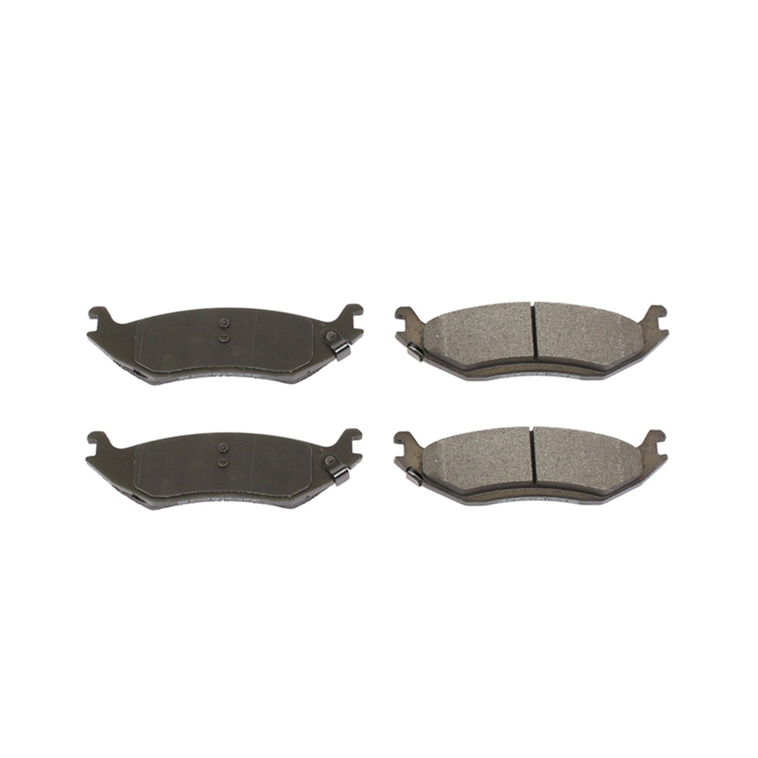 PowerStop Disc Brake Pad Set  top view frsport PM18-898