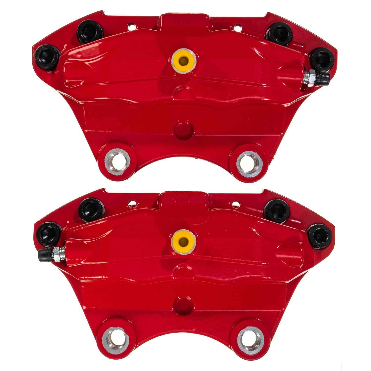 PowerStop Power Stop 03-04 Infiniti G35 Front Red Calipers w/o Brackets - Pair S3858