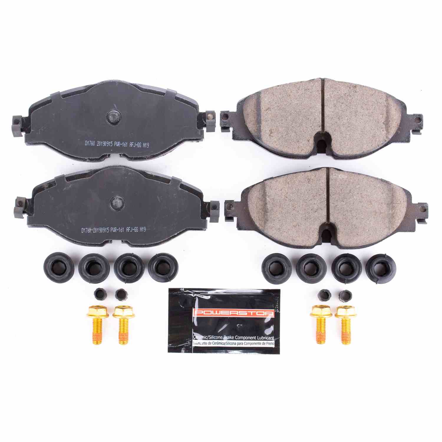 PowerStop Power Stop 15-19 Audi A3 Front Z23 Evolution Sport Brake Pads w/Hardware Z23-1760