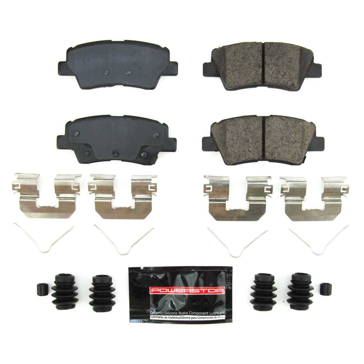 PowerStop Power Stop 19-21 Hyundai Nexo Rear Z23 Evo Sport Brake Pads w/Hardware Z23-2098