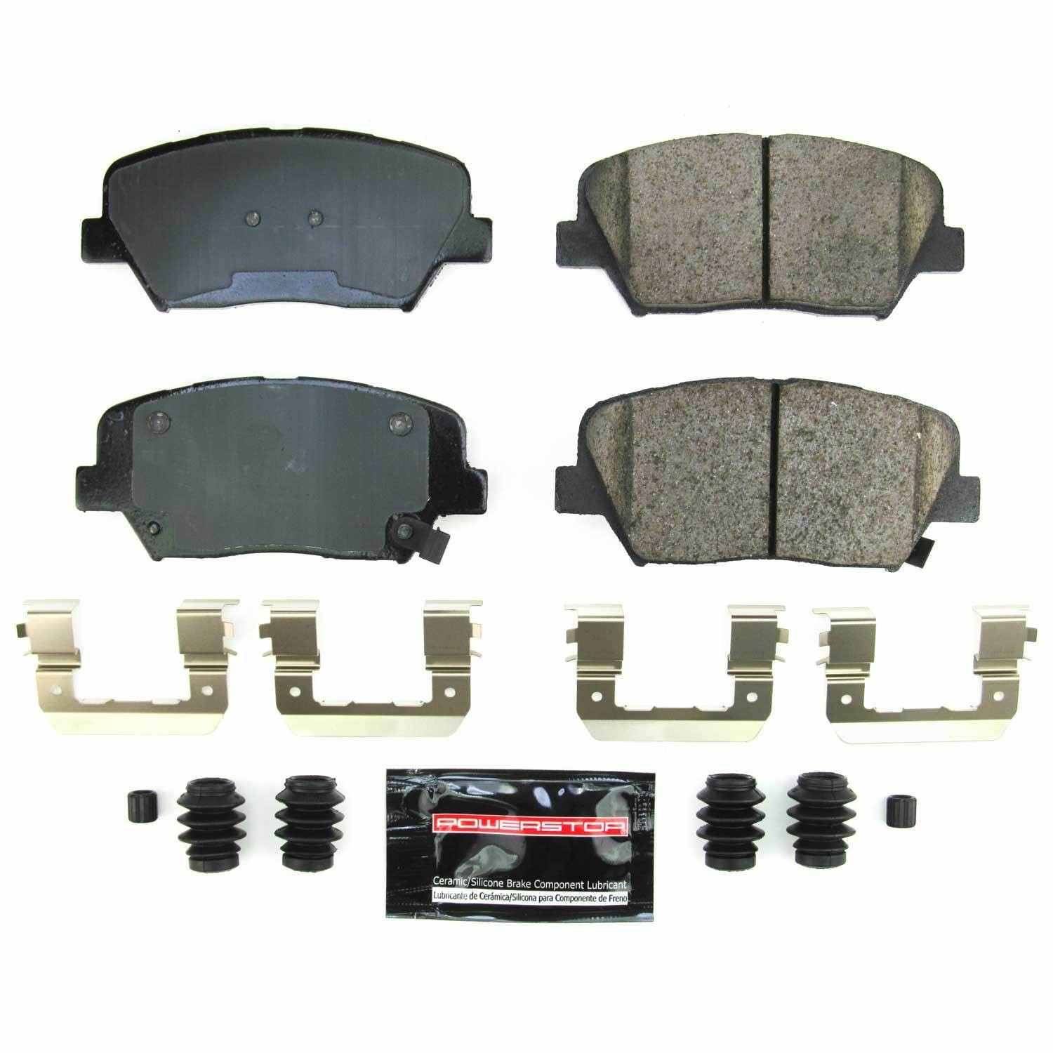 PowerStop Power Stop 19-21 Hyundai Nexo Front Z23 Evo Sport Brake Pads w/Hardware Z23-2242