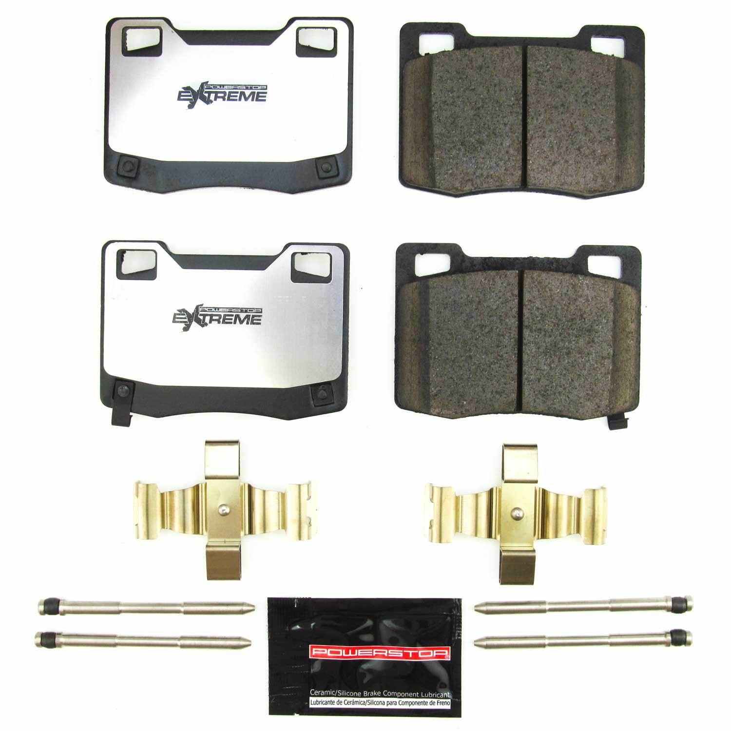 PowerStop Power Stop 20-21 Ford Mustang Rear Z26 Street Brake Pads w/Hardware Z26-2363