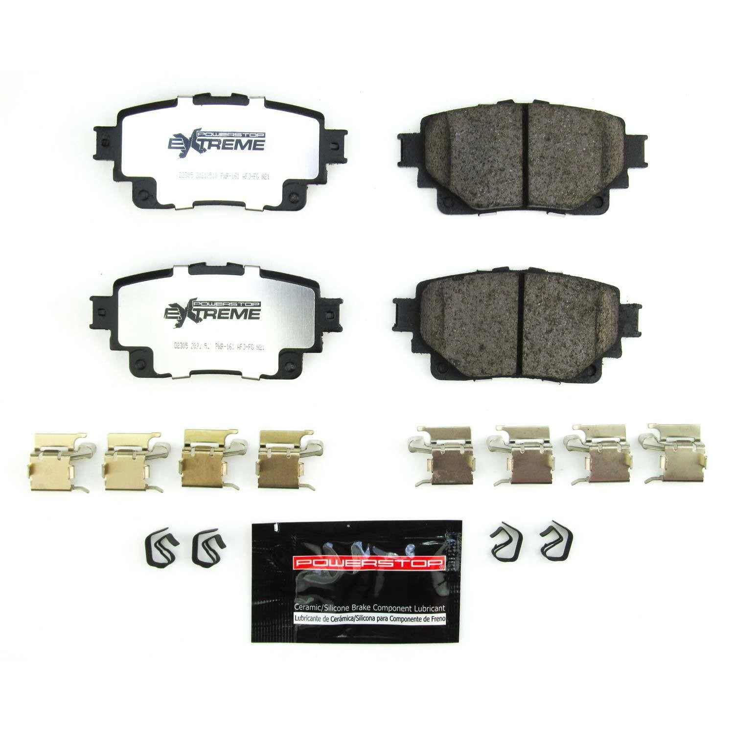 PowerStop Power Stop 20-21 Toyota Highlander Rear Z36 Truck & Tow Brake Pads w/Hardware Z36-2305