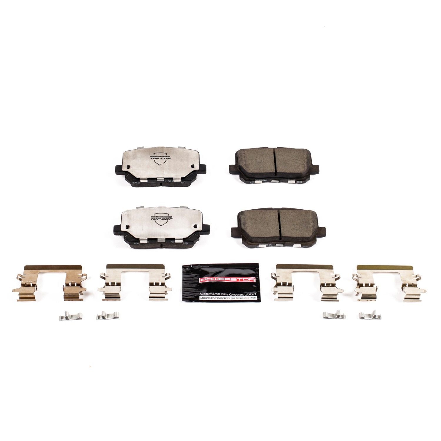 powerstop disc brake pad set  frsport z37-1766