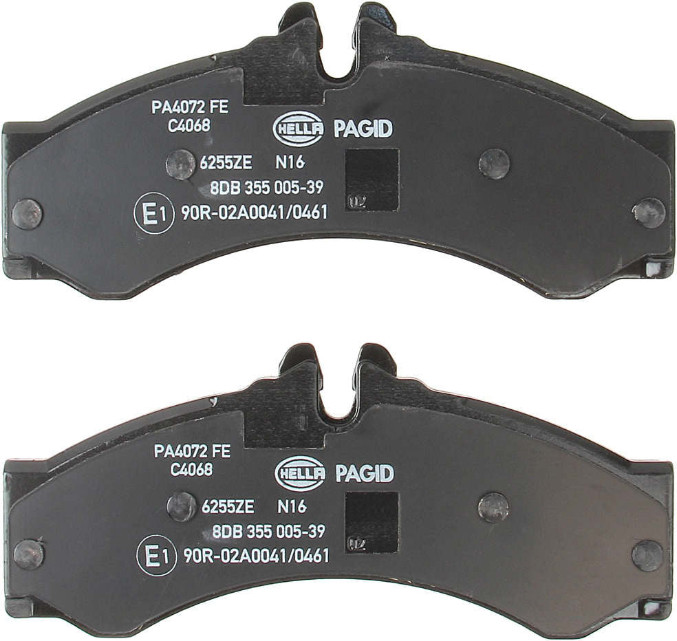 hella pagid disc brake pad set  frsport 355005391