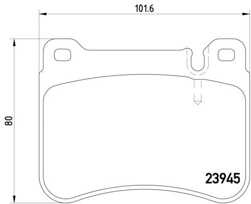 hella pagid disc brake pad set  frsport 355006541