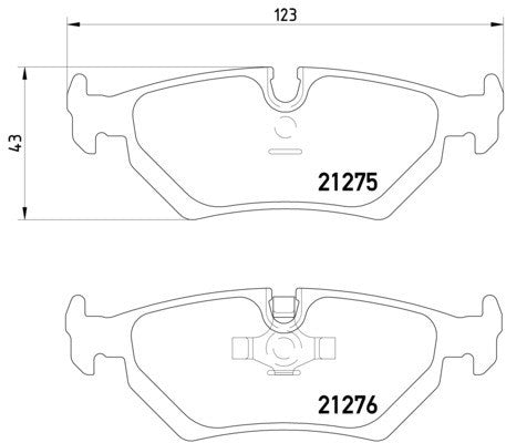 hella pagid disc brake pad set  frsport 355006841