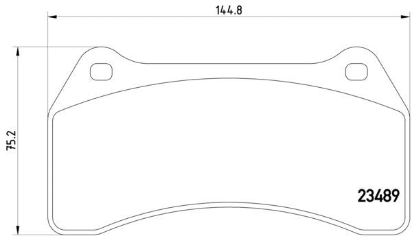 hella pagid disc brake pad set  frsport 355006931