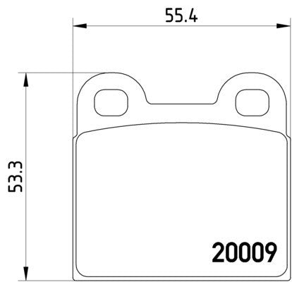 hella pagid disc brake pad set  frsport 355006991