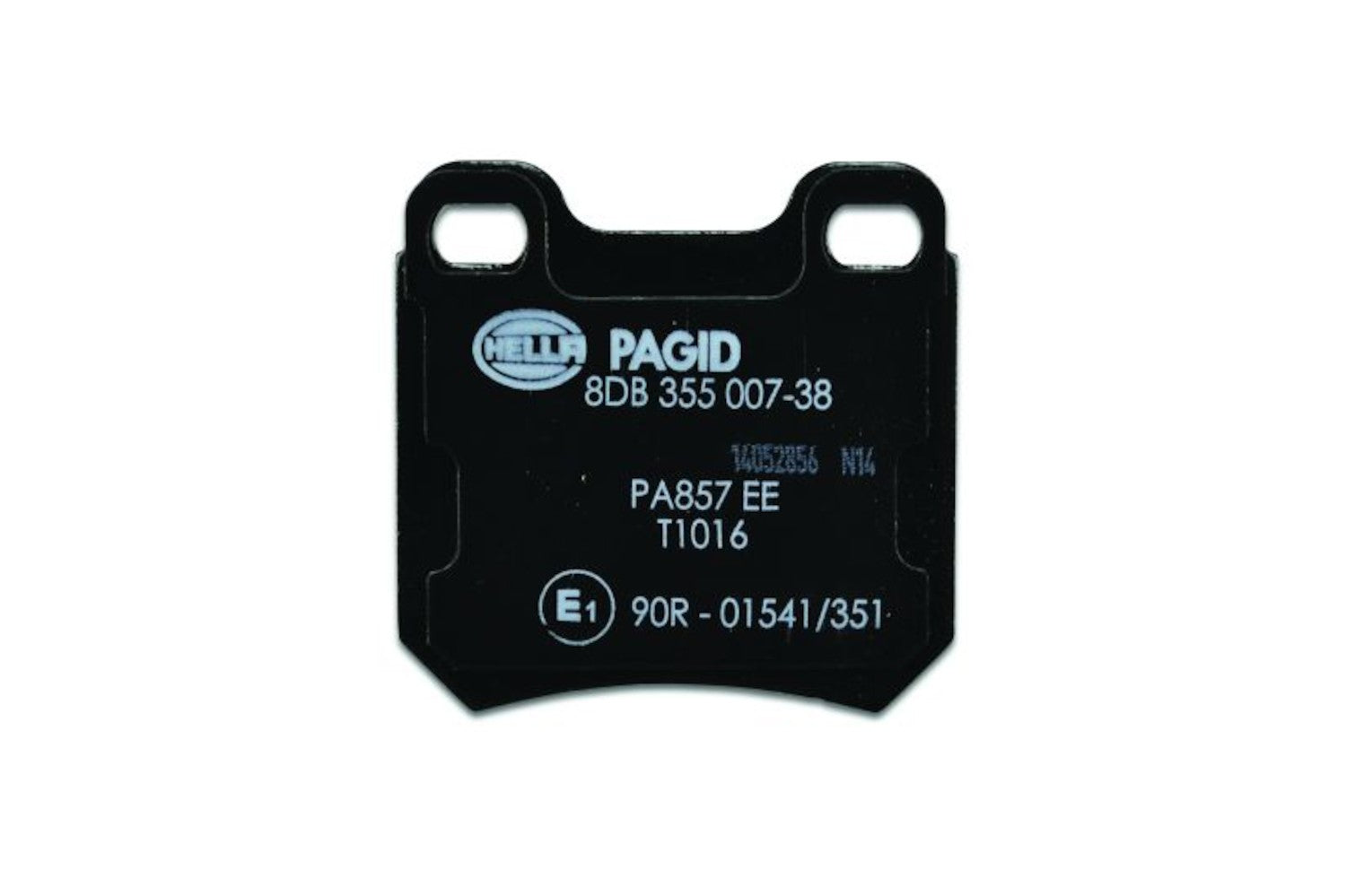 Hella Pagid Disc Brake Pad Set  top view frsport 355007381