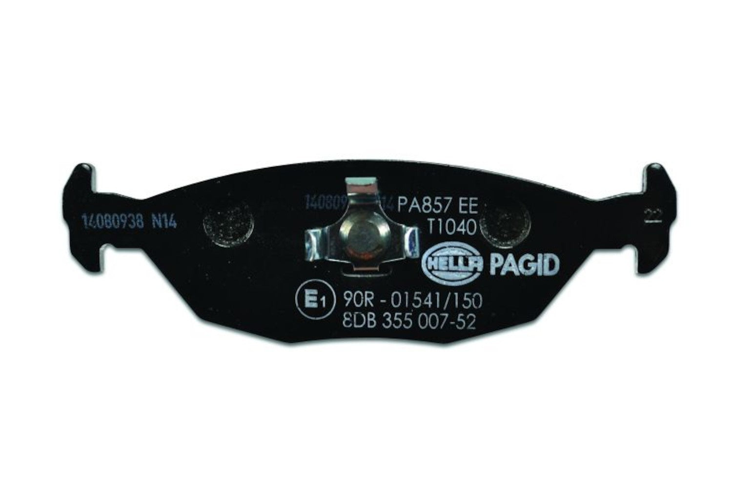 Hella Pagid Disc Brake Pad Set  top view frsport 355007521