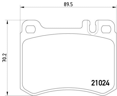 hella pagid disc brake pad set  frsport 355007611