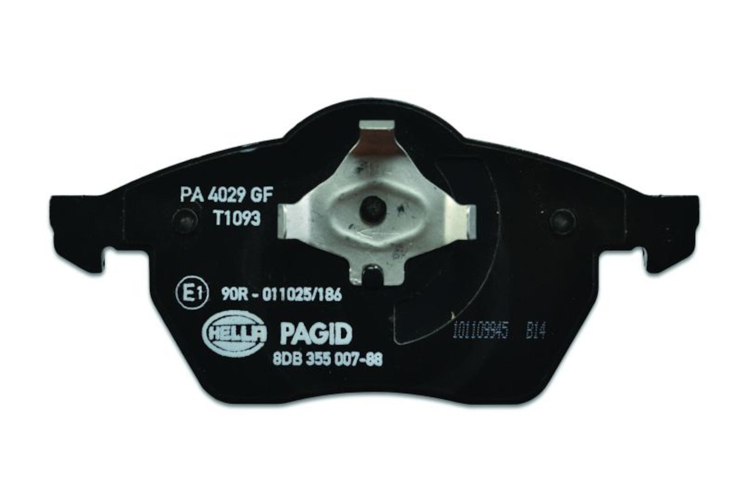 Hella Pagid Disc Brake Pad Set  top view frsport 355007881