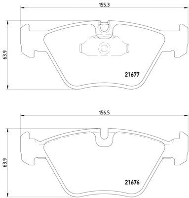 hella pagid disc brake pad set  frsport 355007961