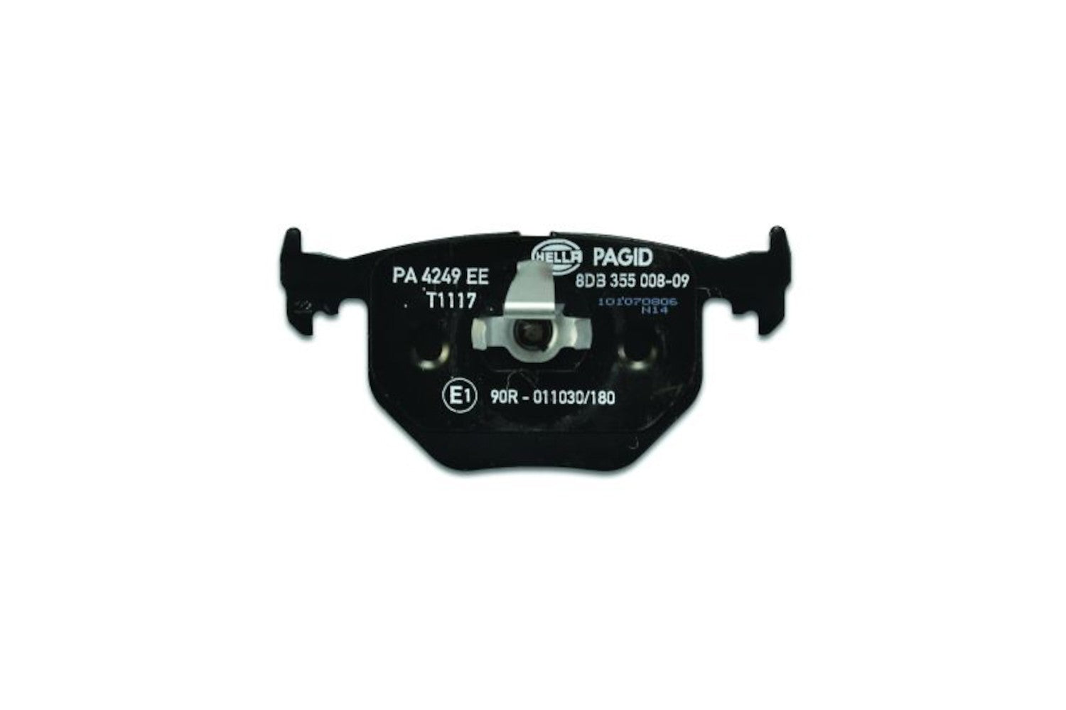 Hella Pagid Disc Brake Pad Set  top view frsport 355008091