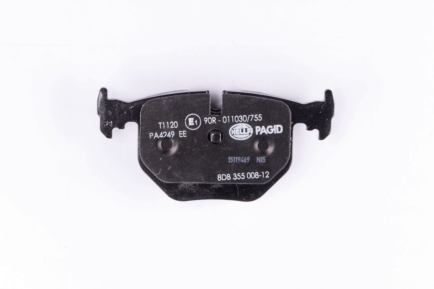 Hella Pagid Disc Brake Pad Set  top view frsport 355008121