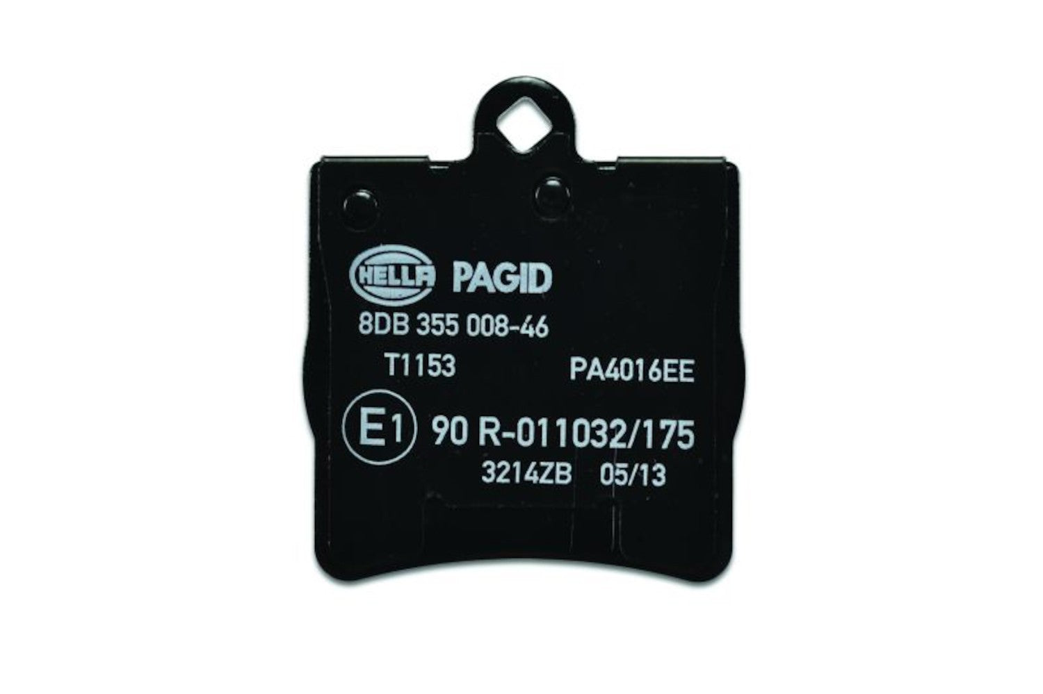 Hella Pagid Disc Brake Pad Set  top view frsport 355008461