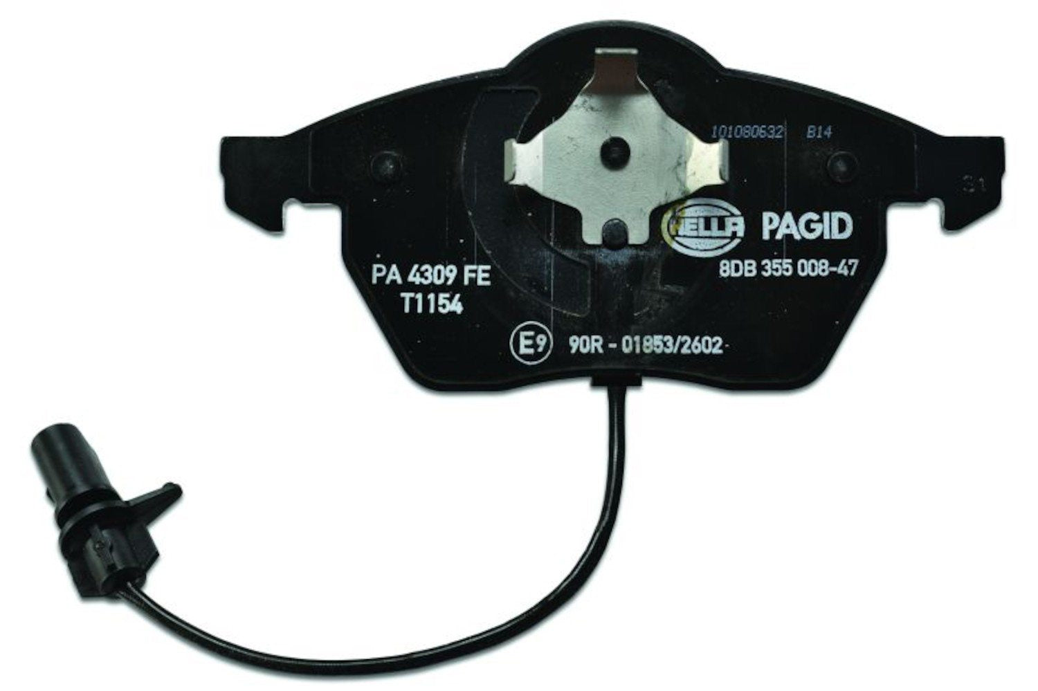 Hella Pagid Disc Brake Pad Set  top view frsport 355008471