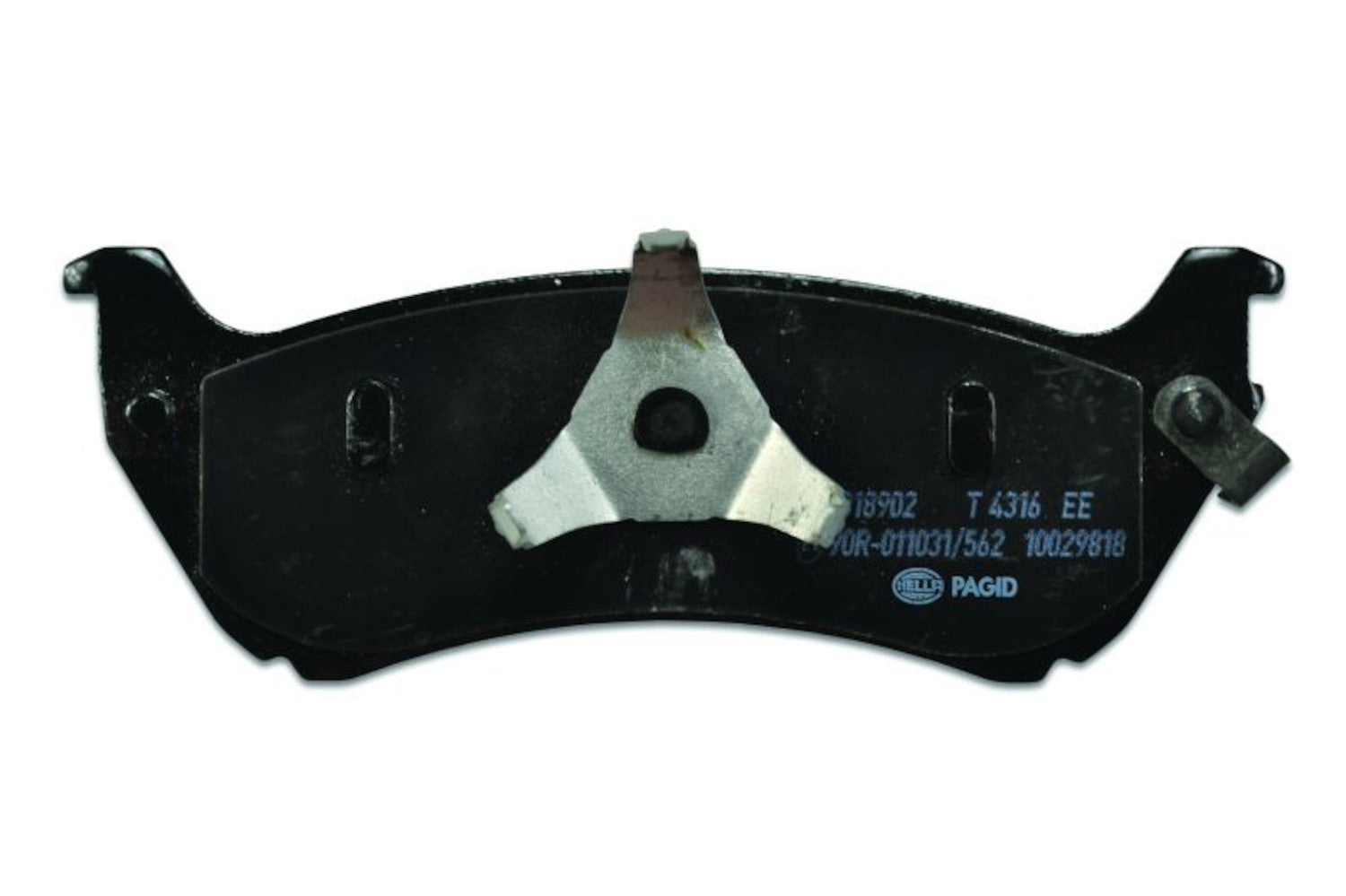 Hella Pagid Disc Brake Pad Set  top view frsport 355008671