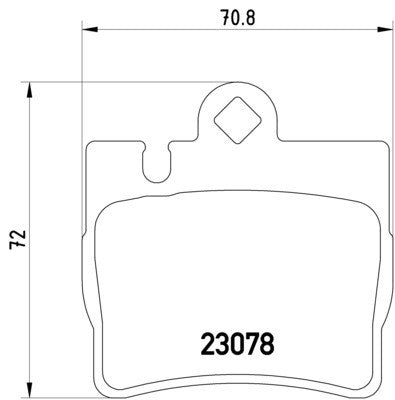 hella pagid disc brake pad set  frsport 355008711