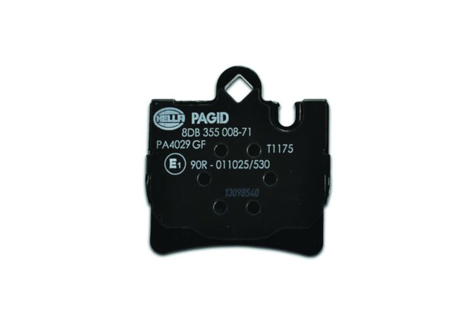 Hella Pagid Disc Brake Pad Set  top view frsport 355008711