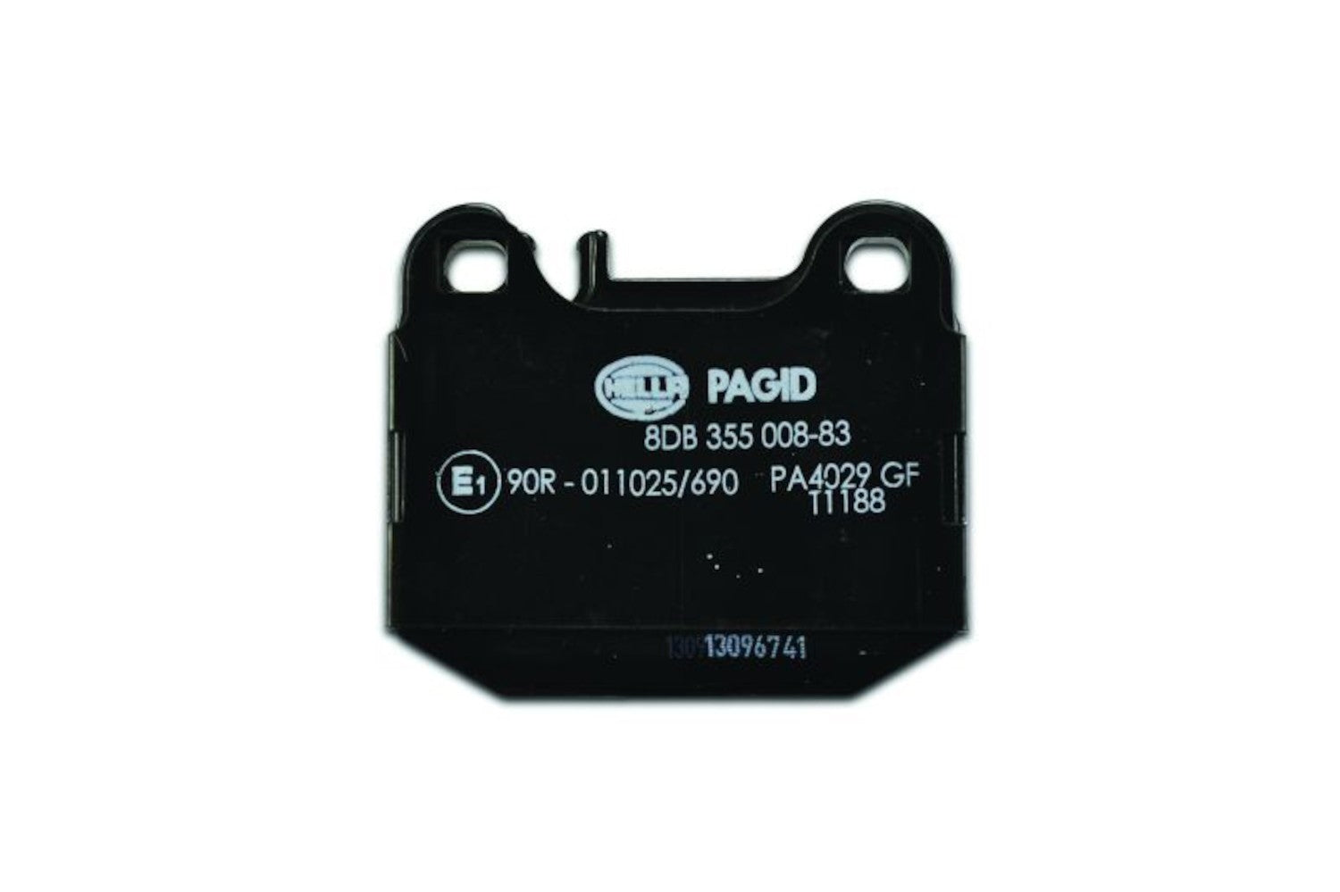 Hella Pagid Disc Brake Pad Set  top view frsport 355008831