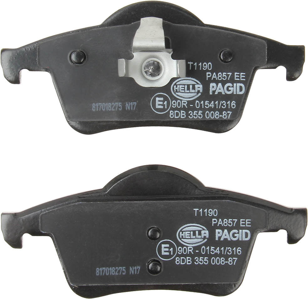 hella pagid disc brake pad set  frsport 355008871