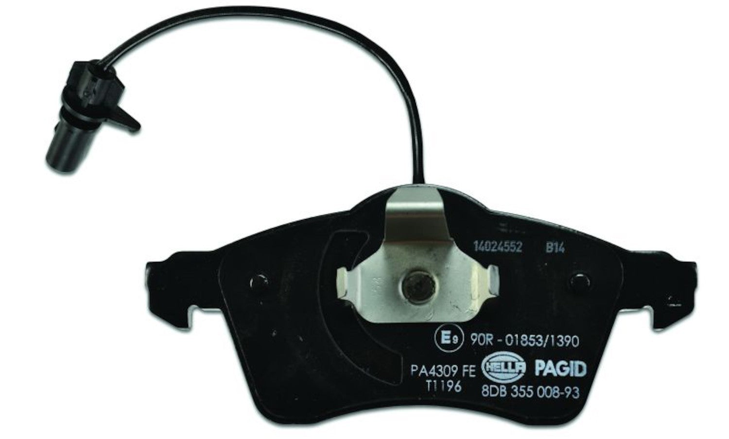 Hella Pagid Disc Brake Pad Set  top view frsport 355008931