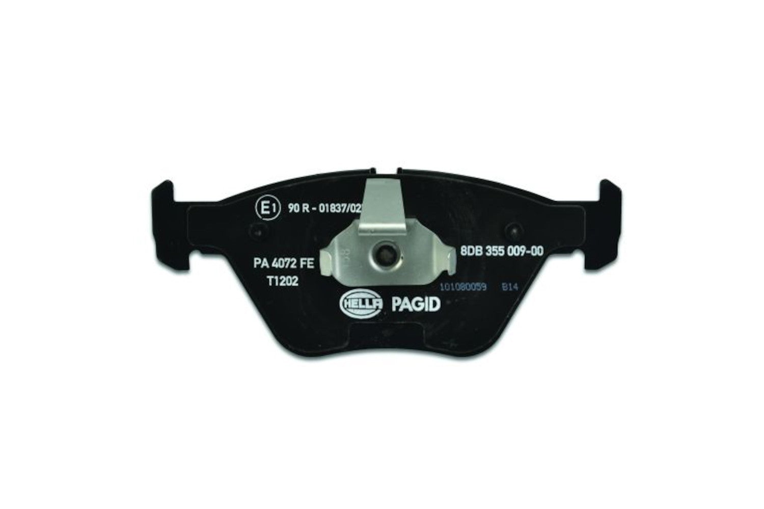 Hella Pagid Disc Brake Pad Set  top view frsport 355009001