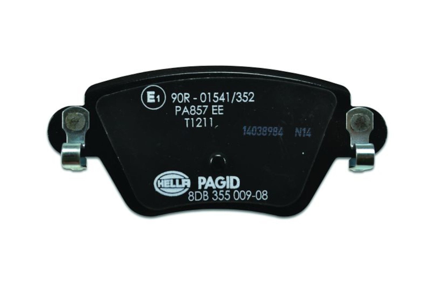 Hella Pagid Disc Brake Pad Set  top view frsport 355009081