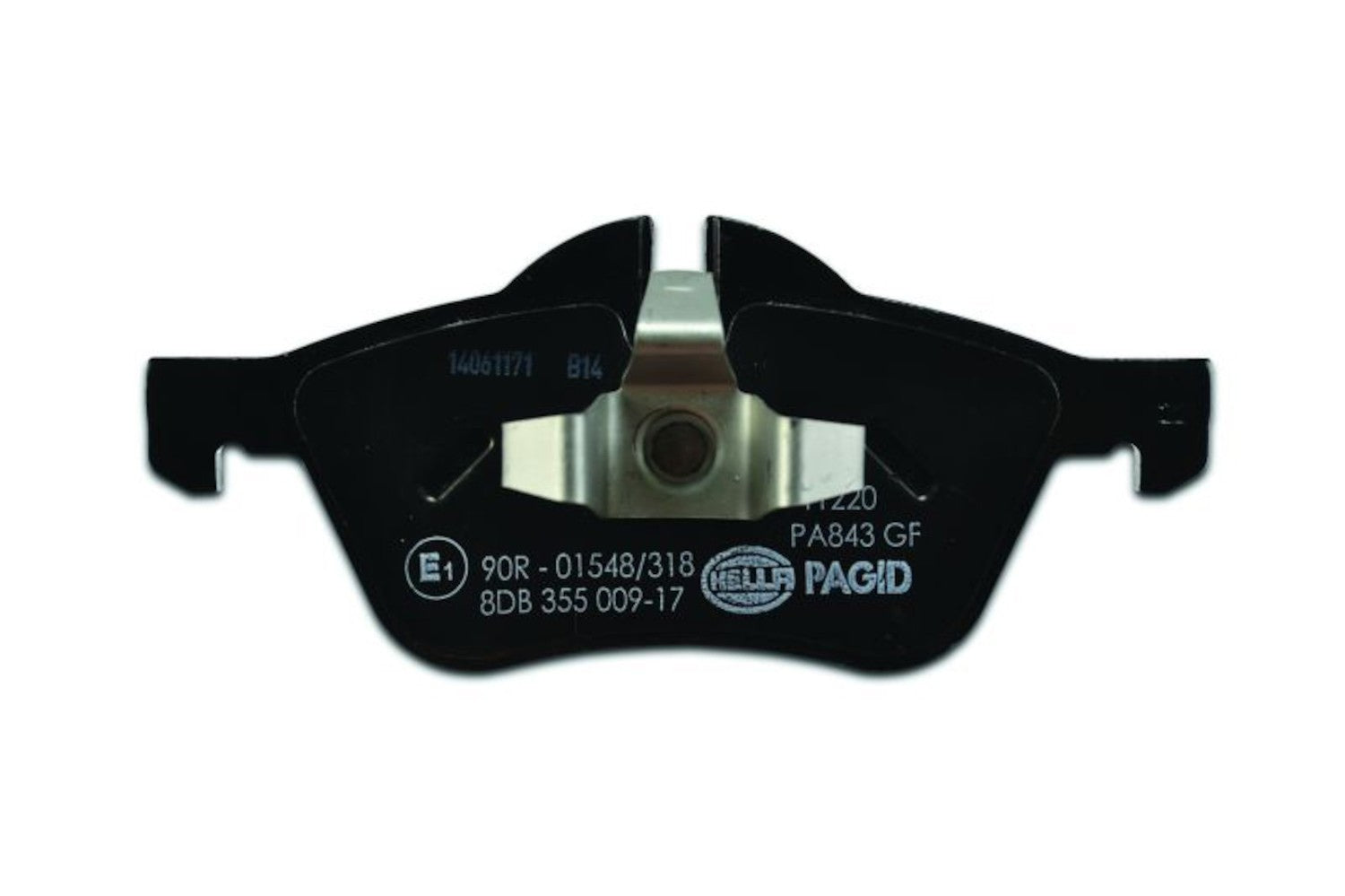 Hella Pagid Disc Brake Pad Set  top view frsport 355009171