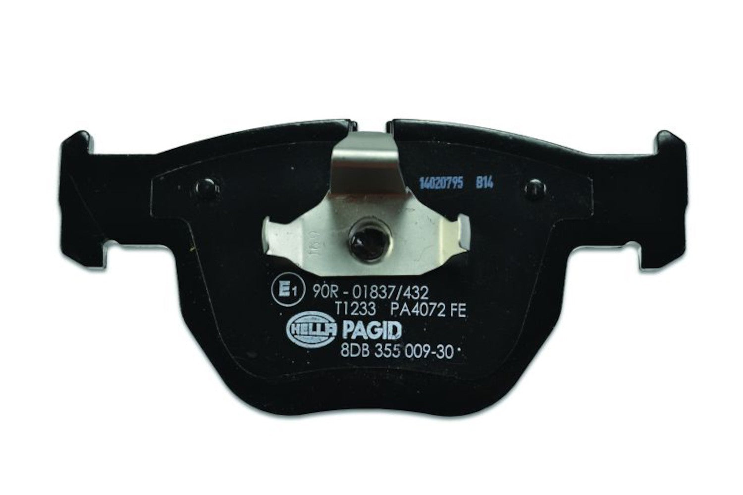 Hella Pagid Disc Brake Pad Set  top view frsport 355009301