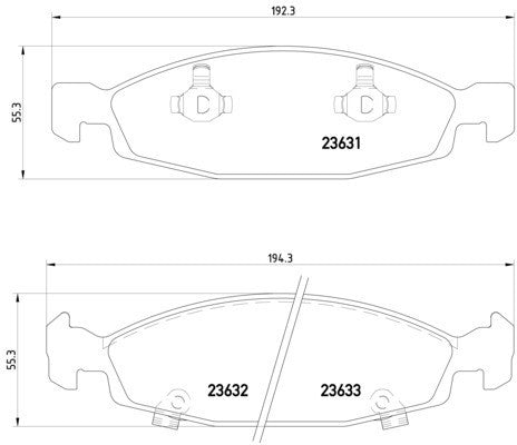 hella pagid disc brake pad set  frsport 355009881