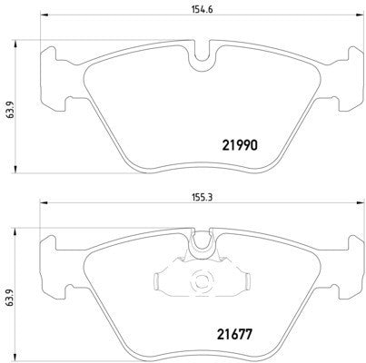 hella pagid disc brake pad set  frsport 355010711